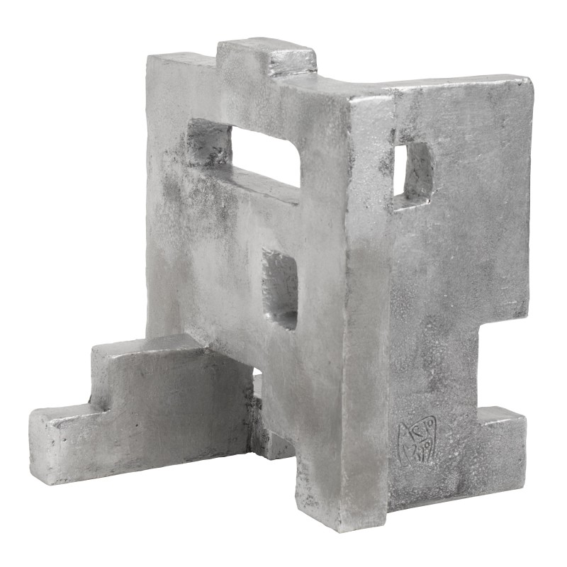 Tierra Escultura Óxido Gris