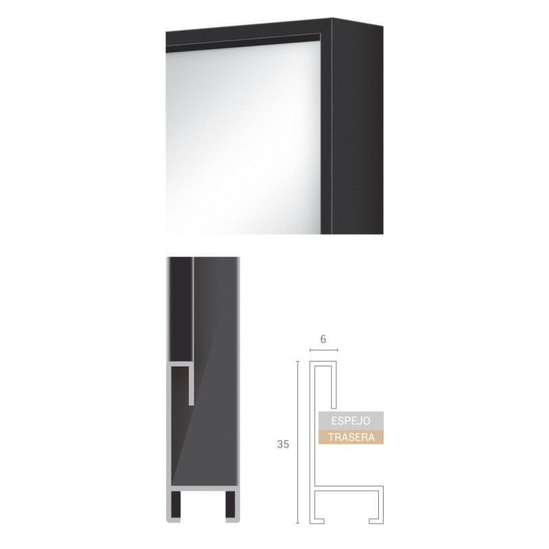 Hybrid Negro Lacado Mate