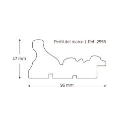 Barroco Plata Rozado