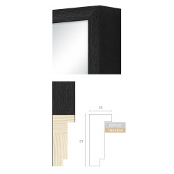 Design Caja 09 Negro Poro