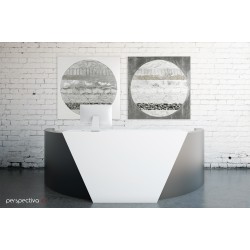 Europa Blanco Espejos Fondo Plata