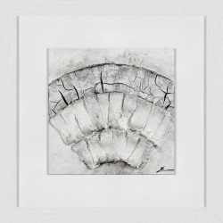 Petra Open-pore White Frame