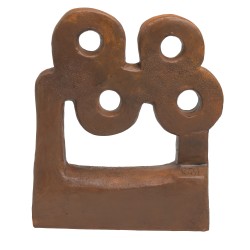 Mar Escultura Óxido Cobre